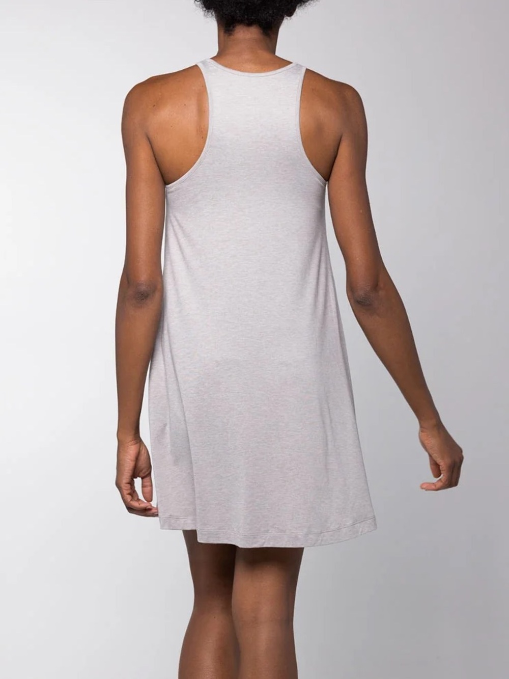 PajamaGram womens Freedom Knitwear Built-in-bra Tank Dress - Picture 2 of 2